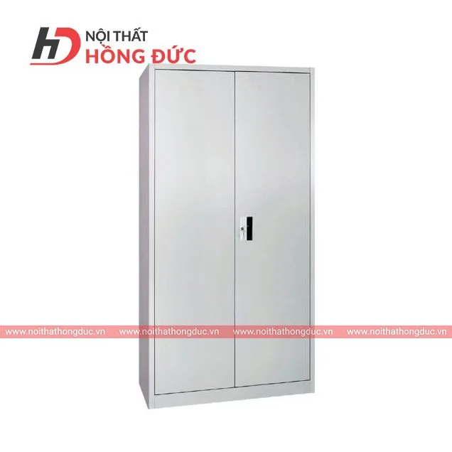 Tủ sắt đứng cánh mở, bên trong chia nhiều đợt